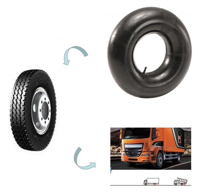 Wholesale Black Butyl Rubber Truck Inner Tubes