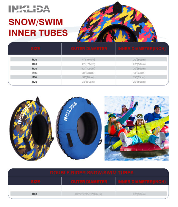 snow tube inflat