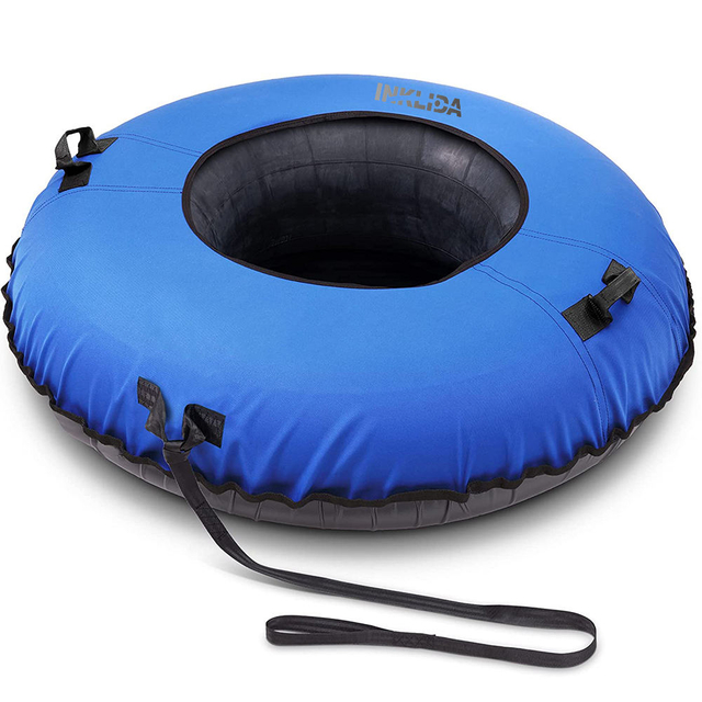 Inflatable Natural Rubber Multicolor Snow Inner Tubes