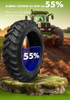 Nylon 15 Inch Agricultural Tires for Atv