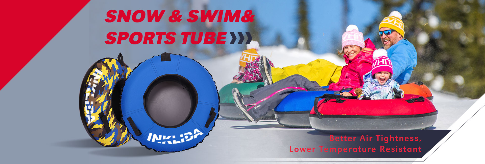 snow inner tubes